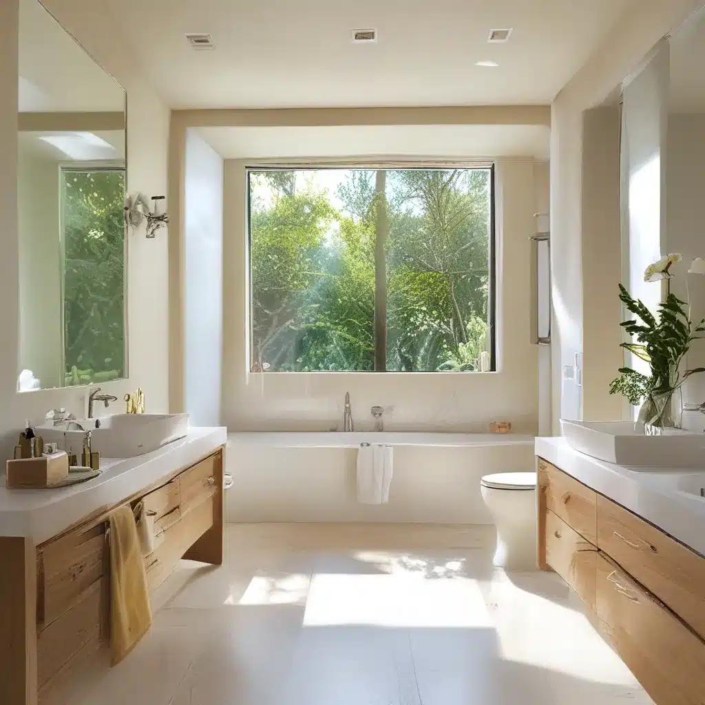 Natural Light and Airy Bathrooms