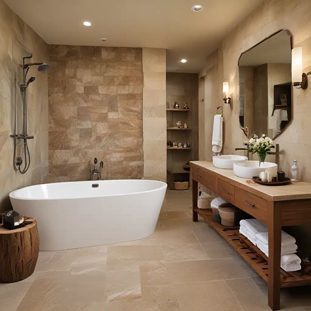 Organic Opulence: Incorporating Natural Materials in Spa-Inspired Bathroom Design