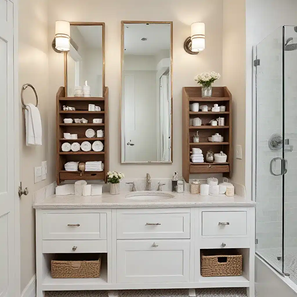 Organized Oasis: Unique Bathroom Storage Ideas to Inspire