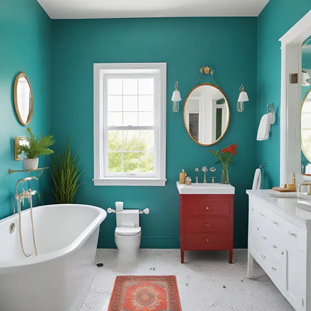 Refreshing Your Bathroom with a Pop of Vibrant Color