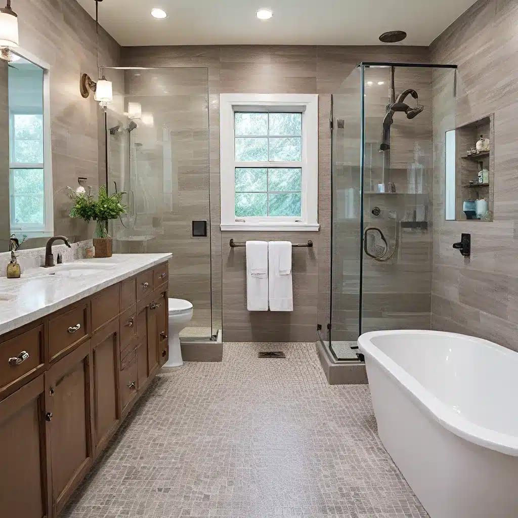 Seamlessly Blending Old and New in a Bathroom Remodel