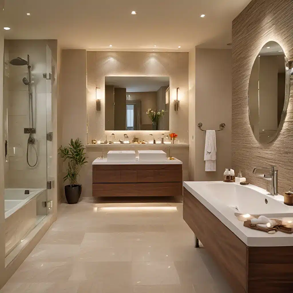 Serene Spa Ambiance: Lighting and Mood-Setting Techniques for Your Bathroom