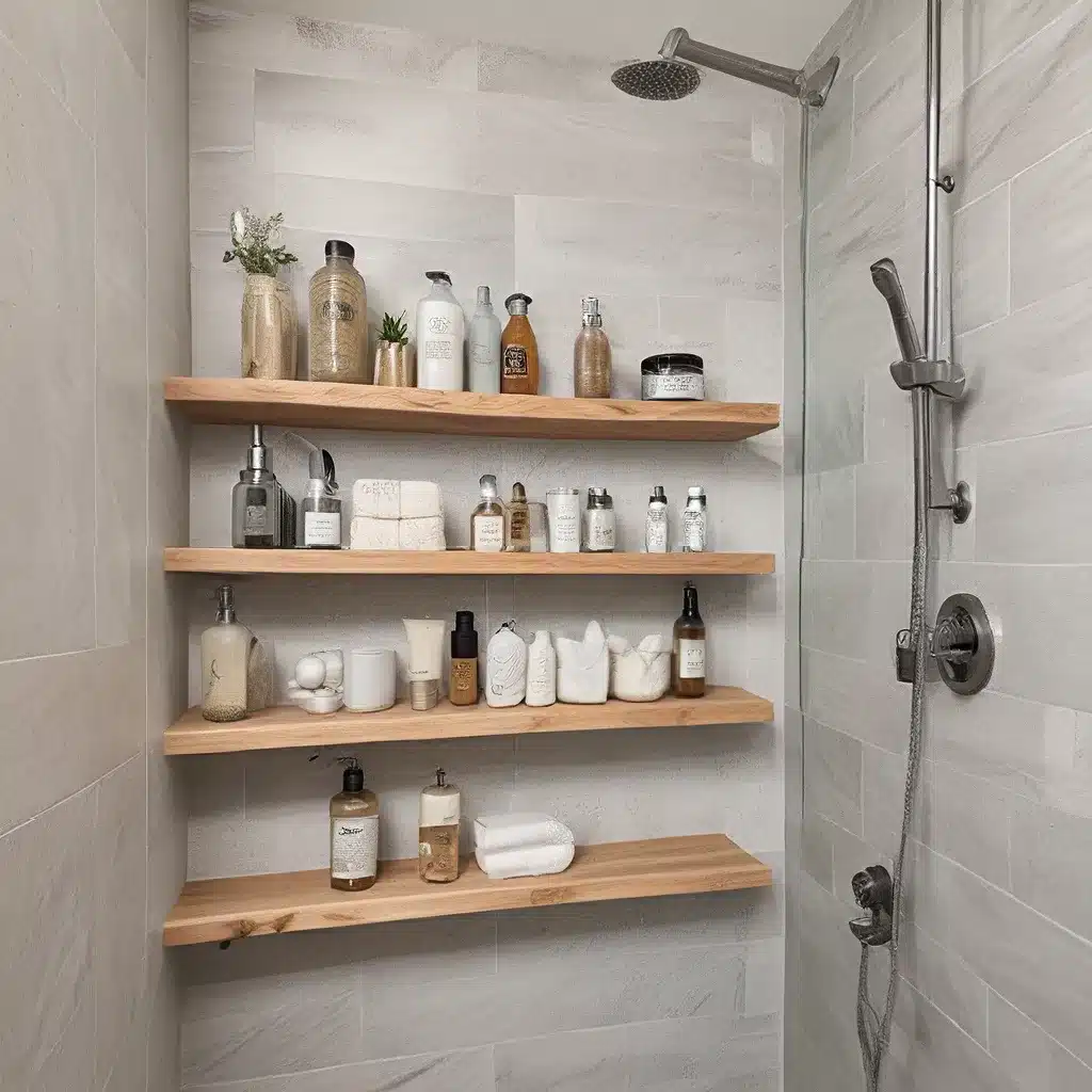 Shower Shelving Elevated: Aesthetic and Functional Storage Solutions