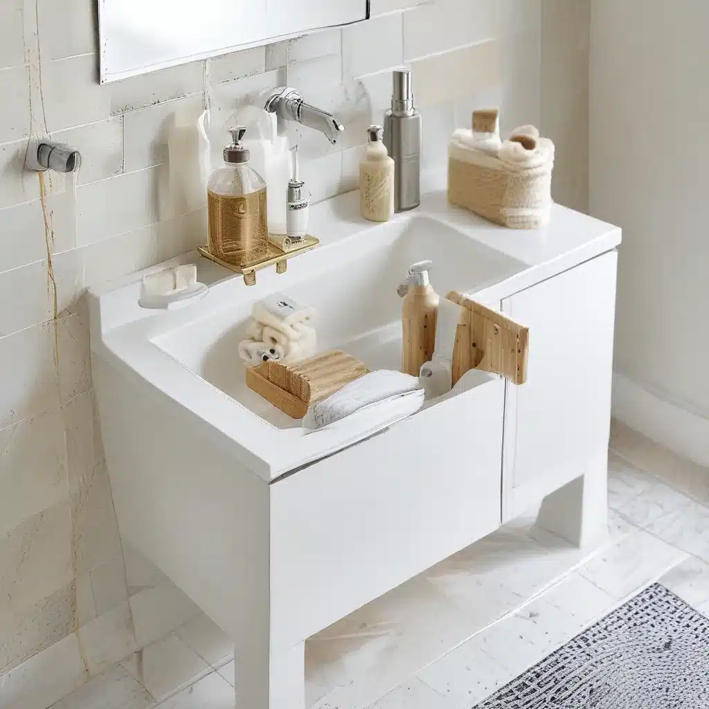 Smart Small Bath Storage