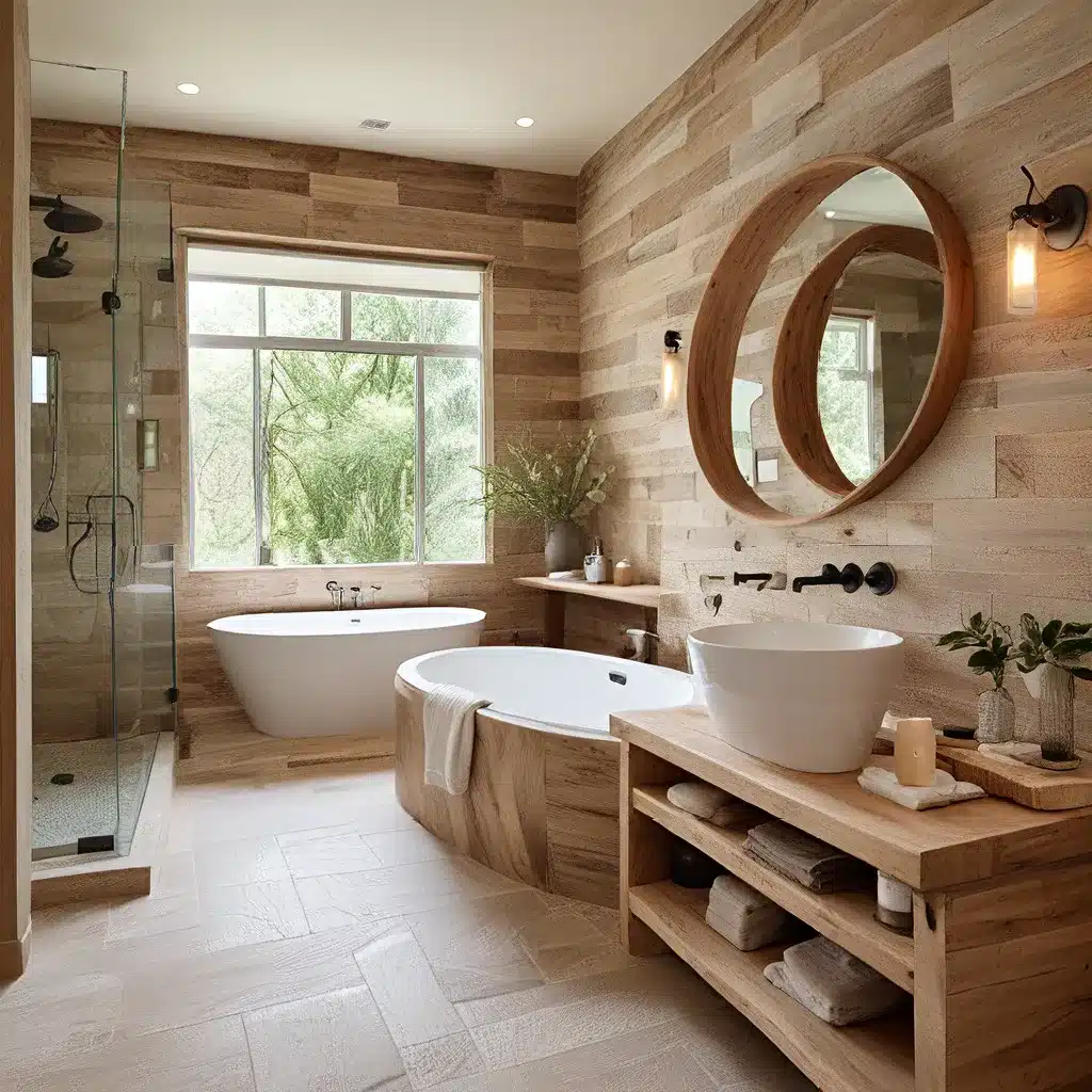 Spa-Inspired Bathrooms: Celebrating the Beauty of Natural Materials