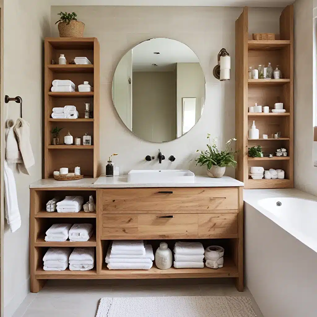 Spa-Like Serenity: Stylish Bathroom Storage Upgrades