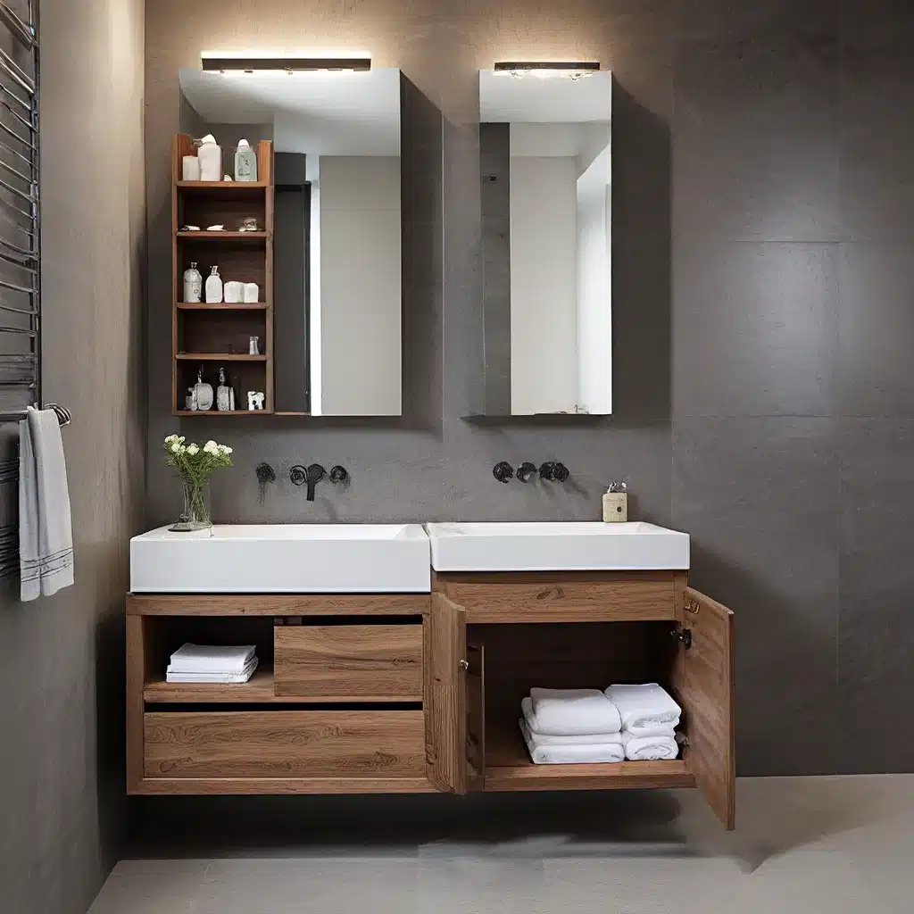 Space-Saving Sophistication: Innovative Bathroom Storage Trends