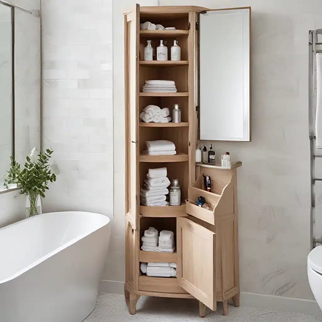 Streamline Your Bathroom with These Stunning Storage Innovations