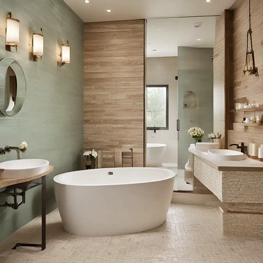 Textural Tranquility: Layering Luxurious Materials in Spa-Inspired Bathrooms