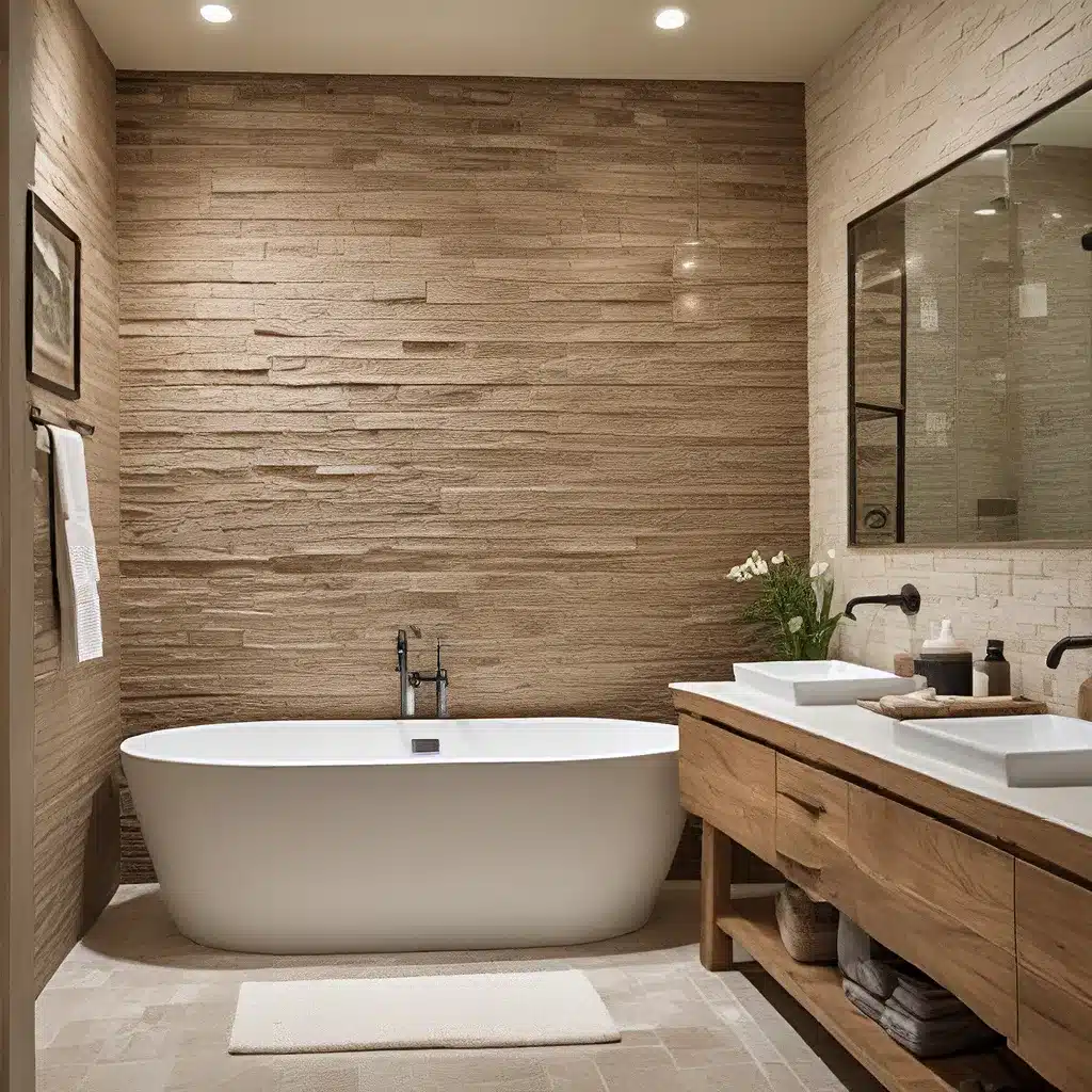 Textural Tranquility: Layering Materials in Spa-Inspired Bathroom Design