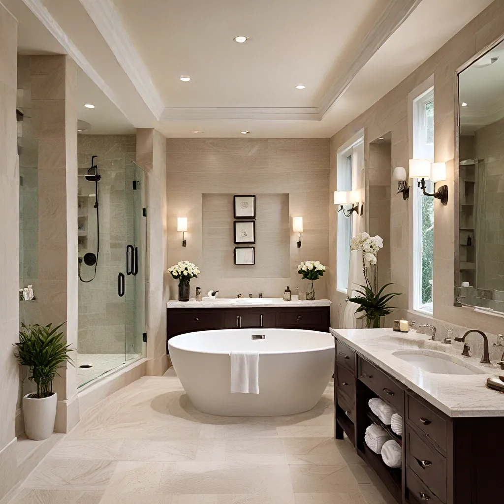 Timeless Touches: Classic Spa Bathroom Design Ideas