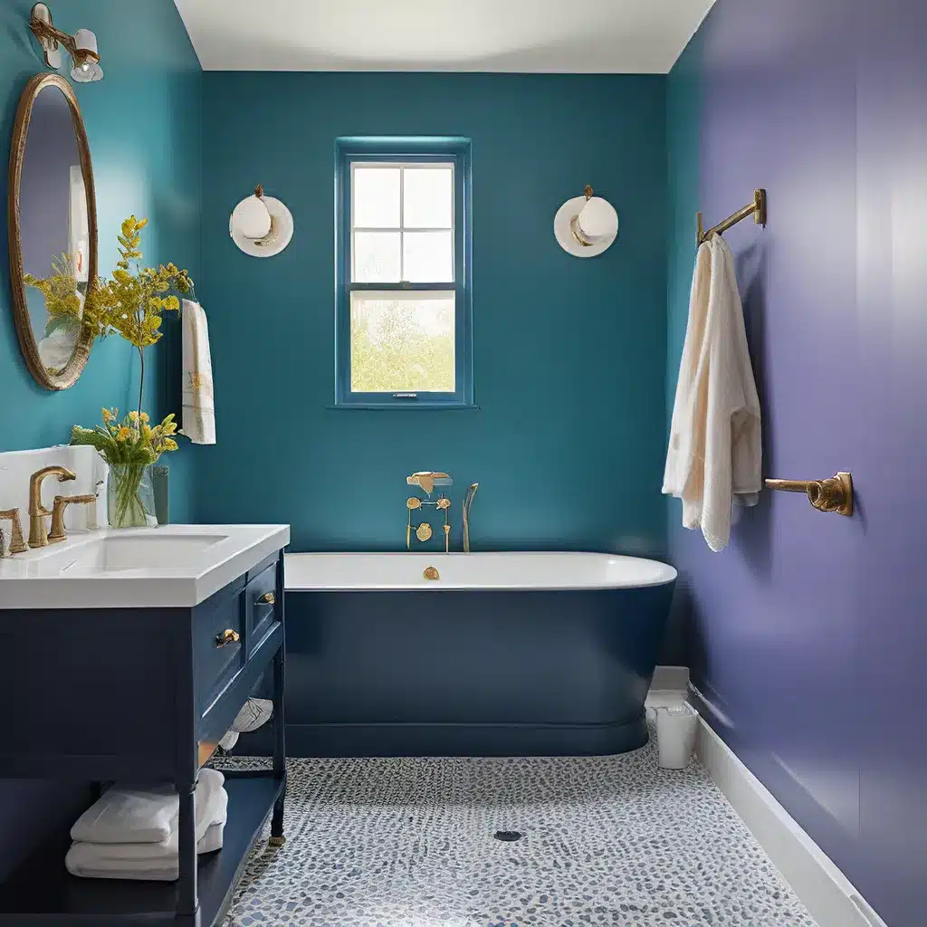 Updating Your Bathroom with Bold, Vibrant Hues