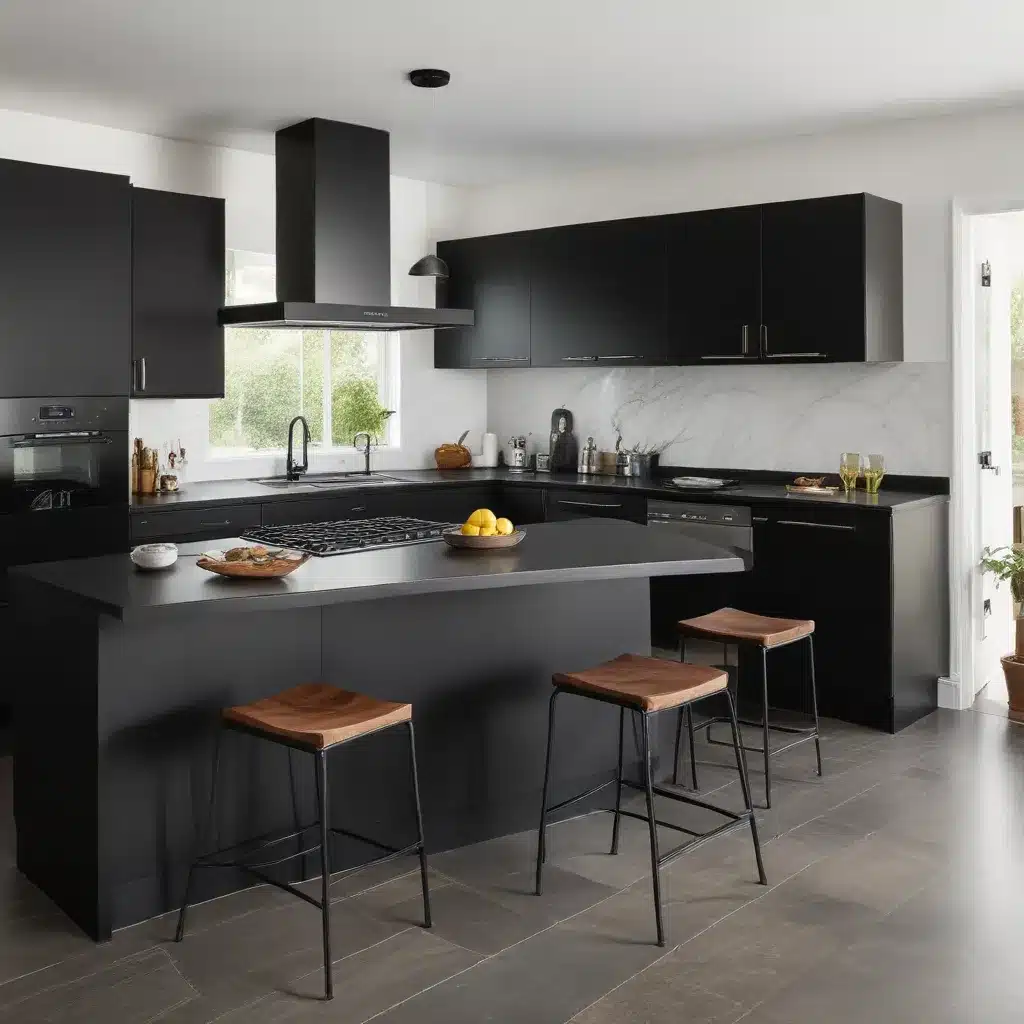 Achieving a High-End Black Kitchen Look without Breaking the Bank