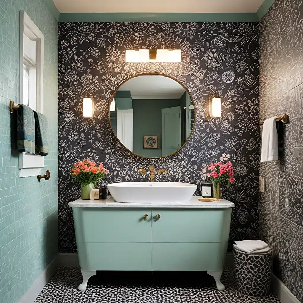 Bathroom Brilliance: Embracing Bold Patterns for a Spa-Inspired Vibe