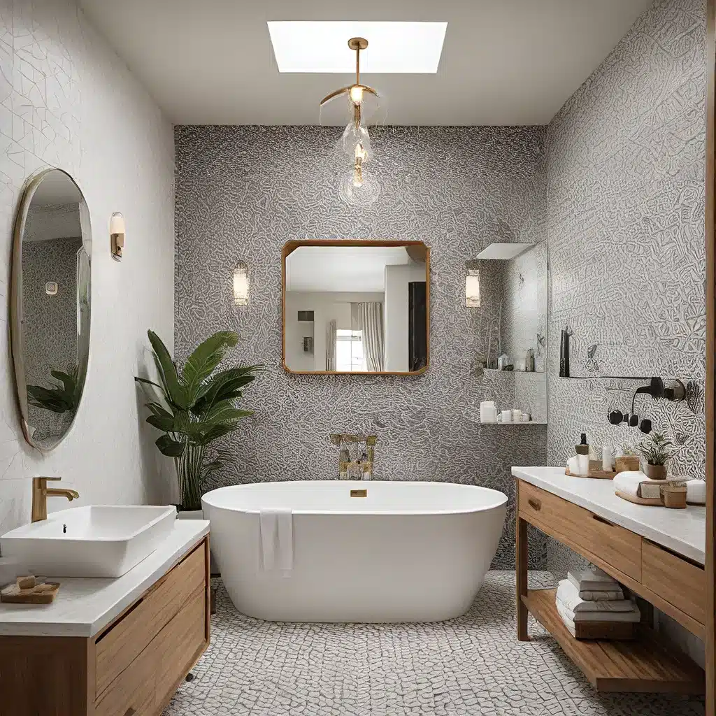 Bathroom Brilliance: Incorporating Geometric Patterns for a Spa-Like Vibe