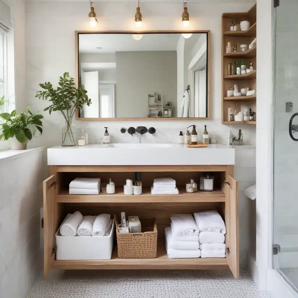 Bathroom Brilliance: Trendsetting Storage Ideas to Inspire Your Sanctuary