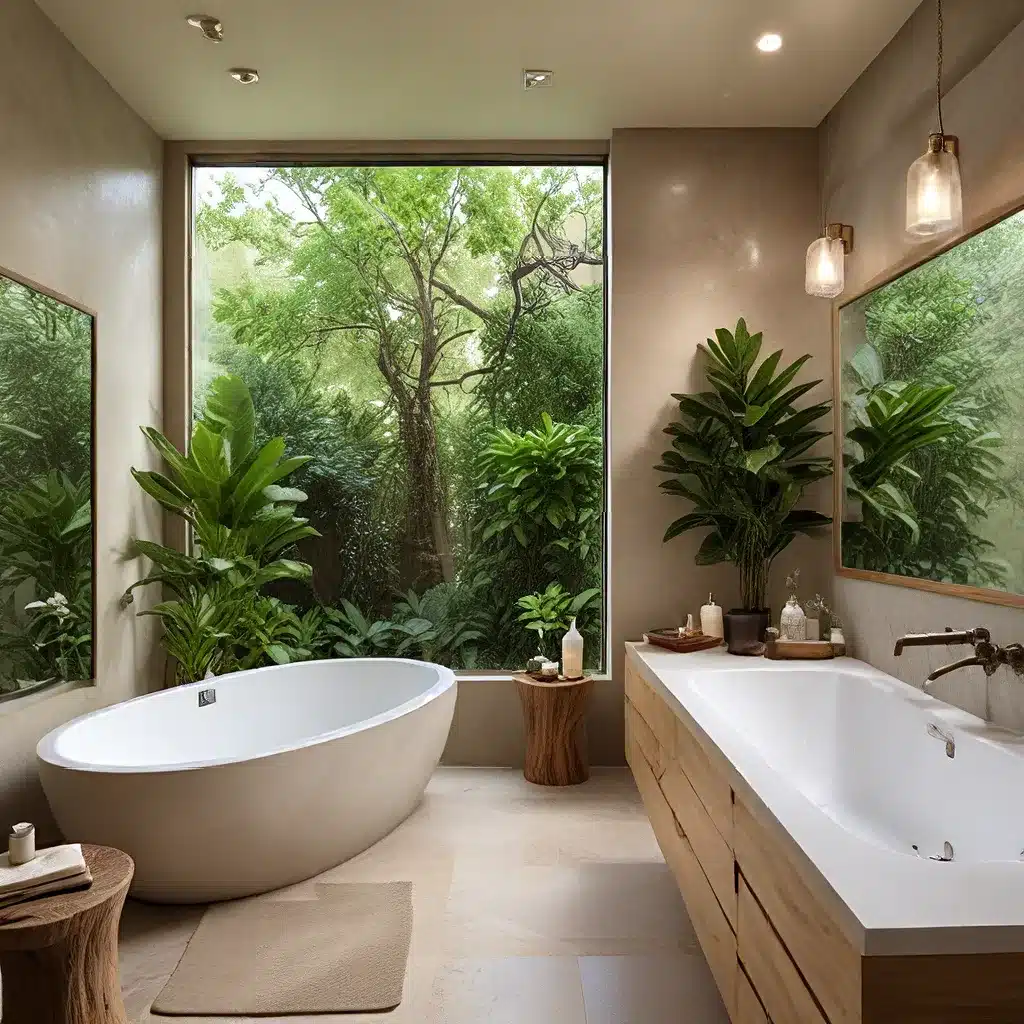 Biophilic Beauty: Bringing the Outdoors In for a Serene Spa Bathroom