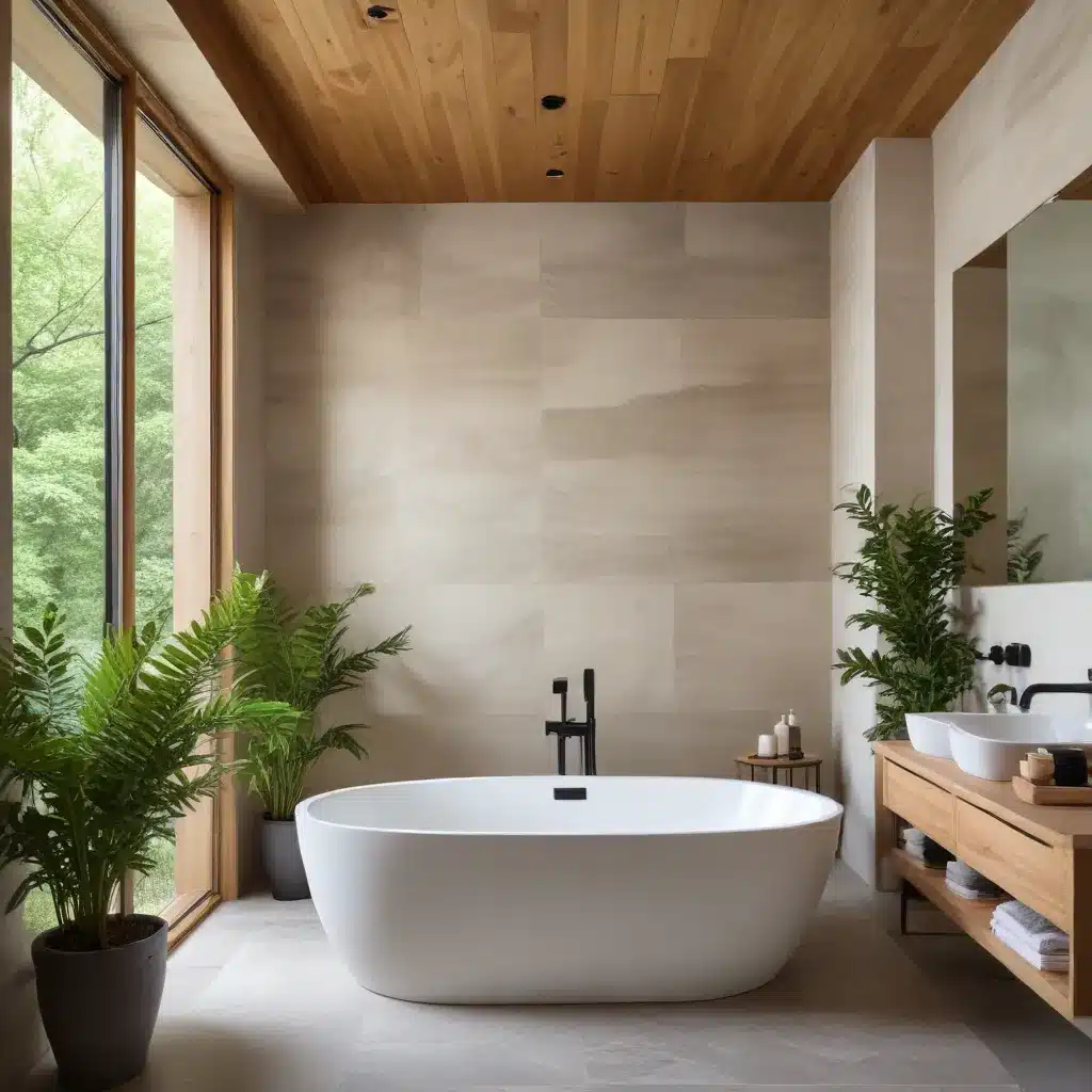 Biophilic Bliss: Bringing the Outdoors In for a Serene Spa-Like Bathroom