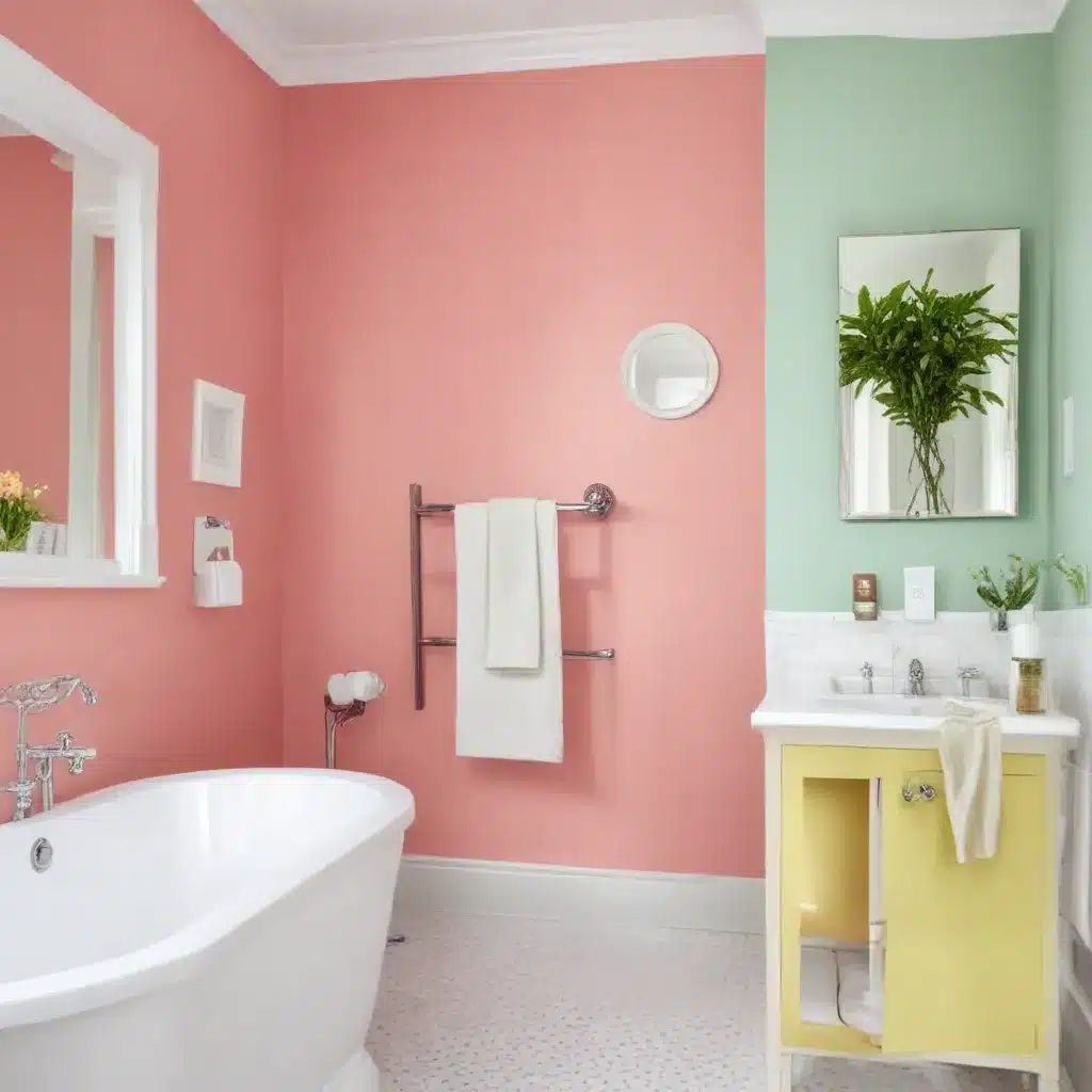 Bright, Airy Color Palettes for Your Bathroom
