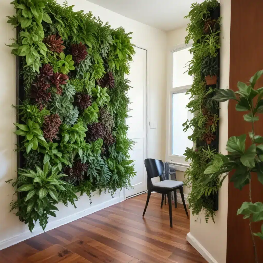 Building an Indoor Vertical Garden Oasis