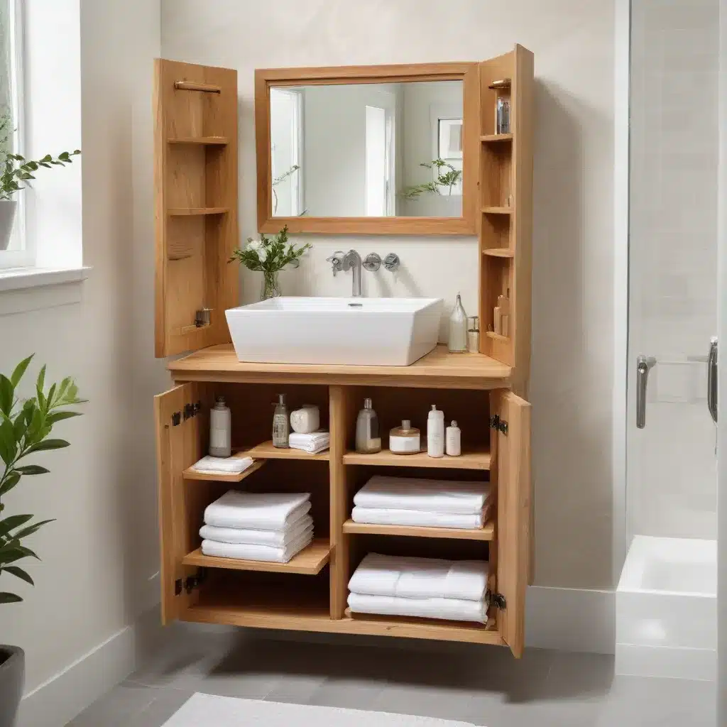 Calming Concealment: Discreet Storage Innovations for a Serene, Restorative Bathroom