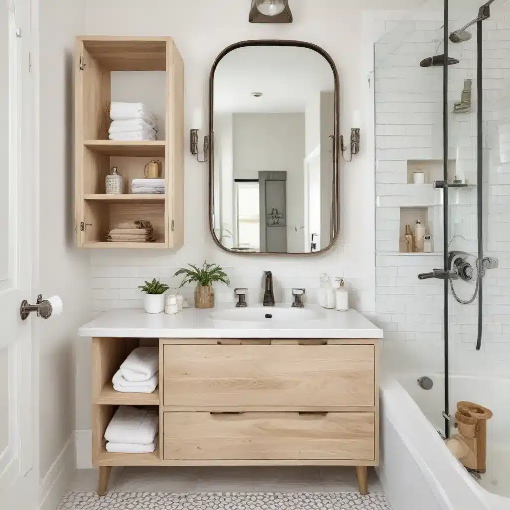 Chic and Compact: Stylish Bathroom Storage Ideas for Small, Space-Constrained Sanctuaries