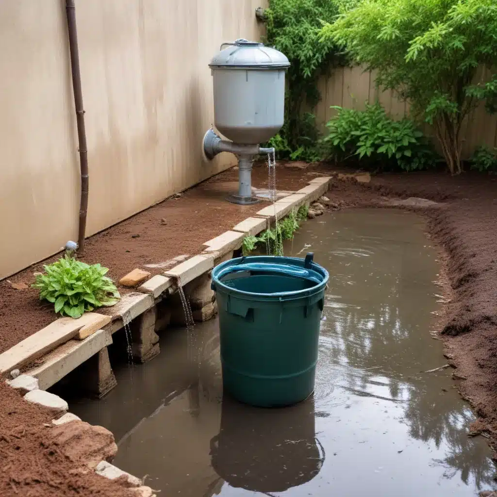 Collect Rainwater for Water Conservation