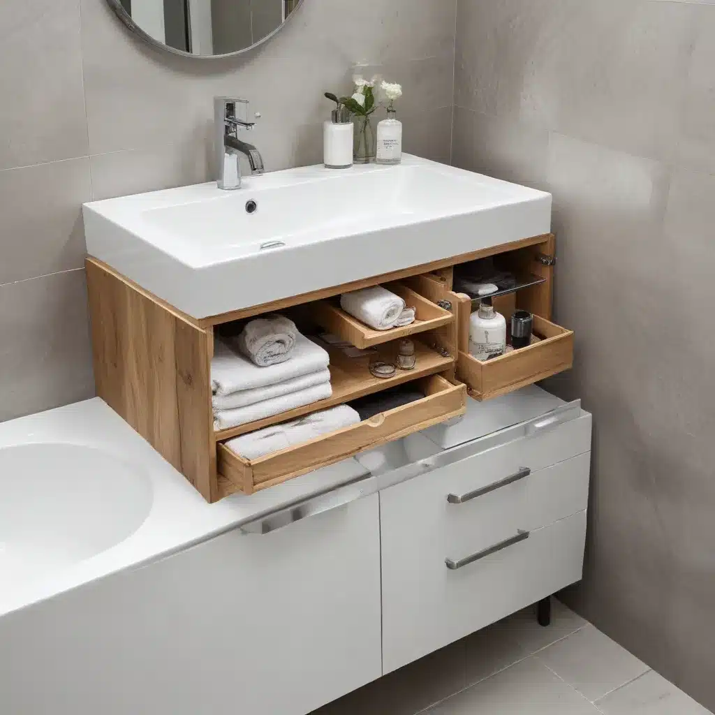 Compact Chic: Stylish Bathroom Storage Ideas for Small, Space-Constrained Areas