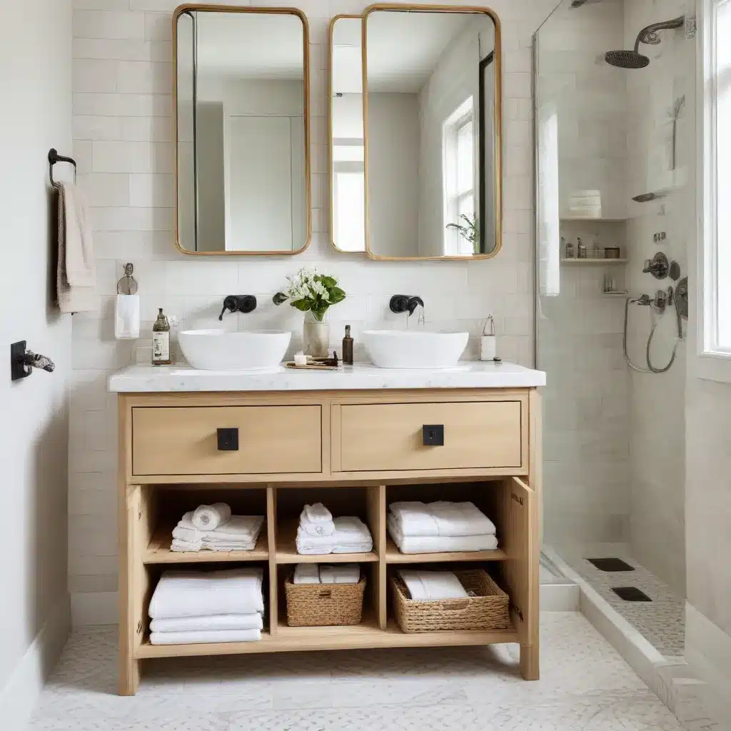 Compact Chic: Stylish Bathroom Storage Ideas for Small, Space-Constrained Sanctuaries