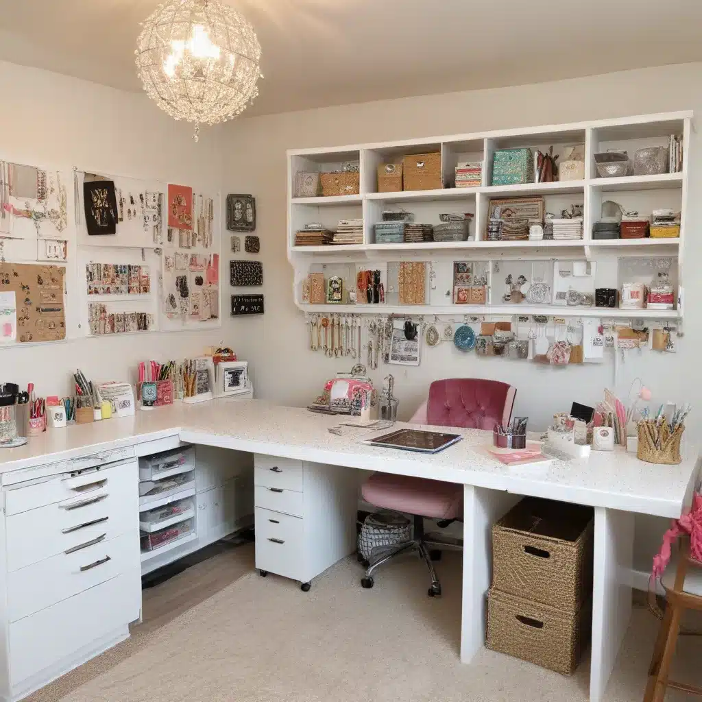 Craft Room Transformation: Sparkle and Function