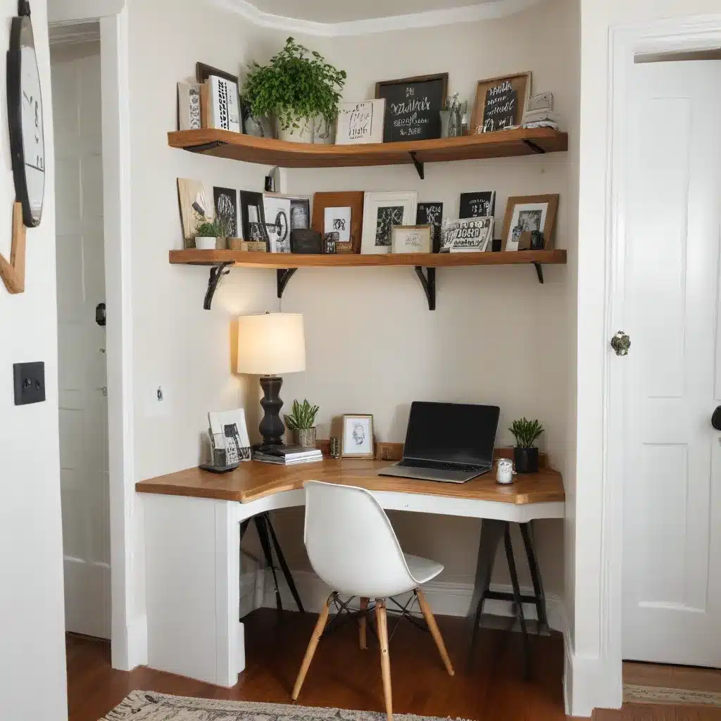 Create A Cozy Home Office In An Unused Nook