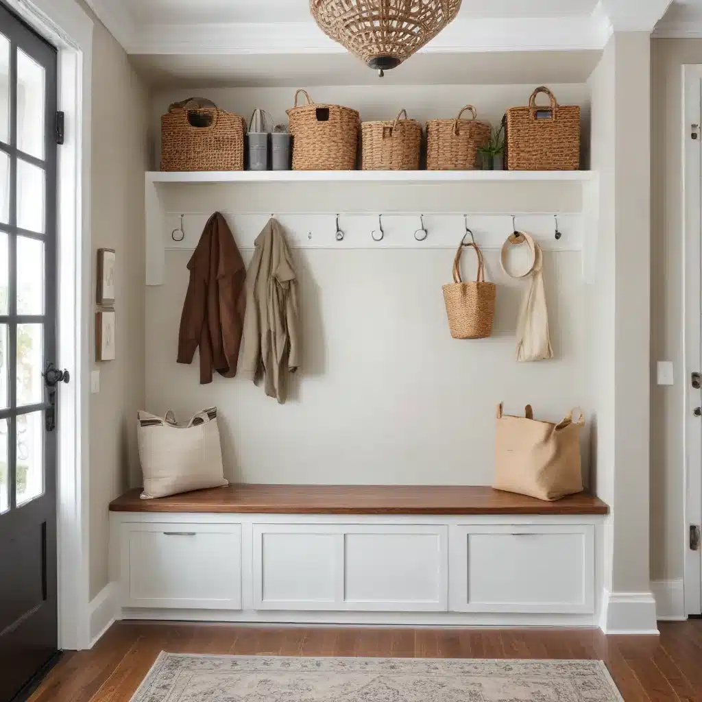 Create A Stylish And Functional Entryway With Built-In Storage