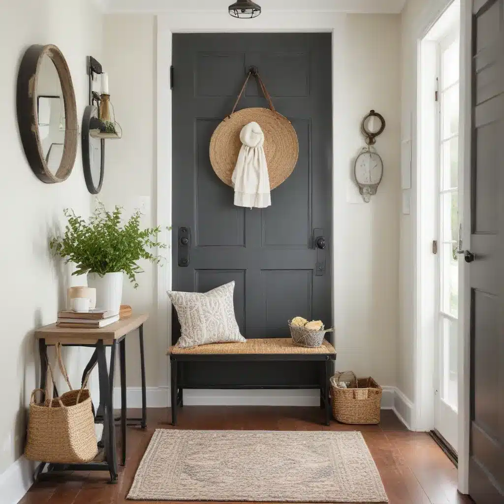 Create An Inviting Entryway On A Shoestring