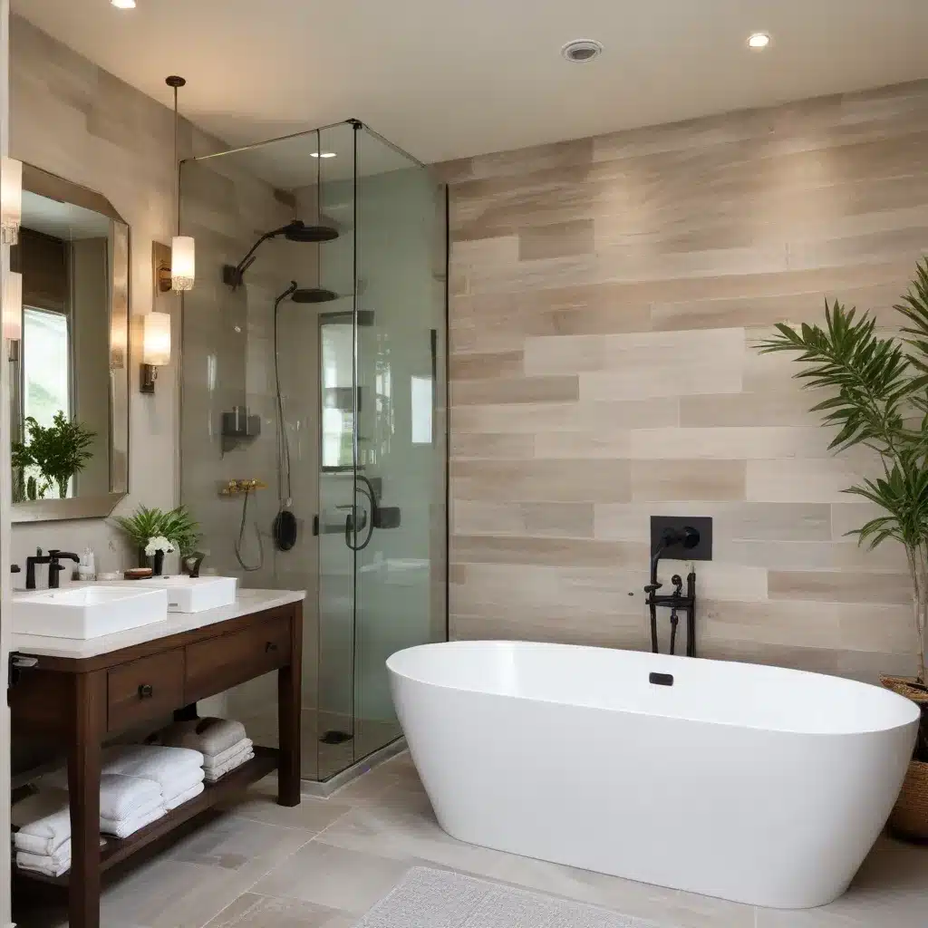 Creating a Harmonious Blend of Old and New in Spa-Inspired Bathroom Design