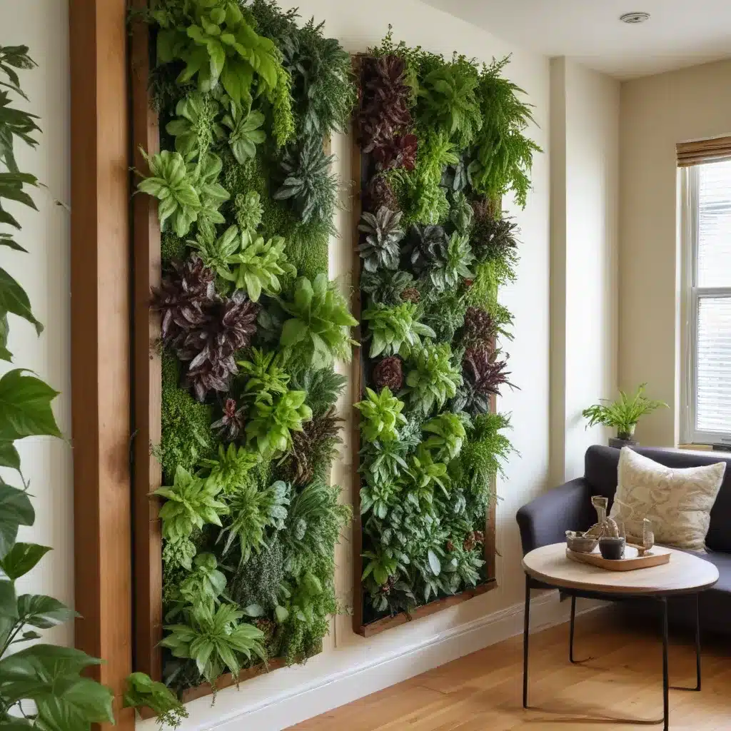 Creating an Indoor Vertical Garden Oasis