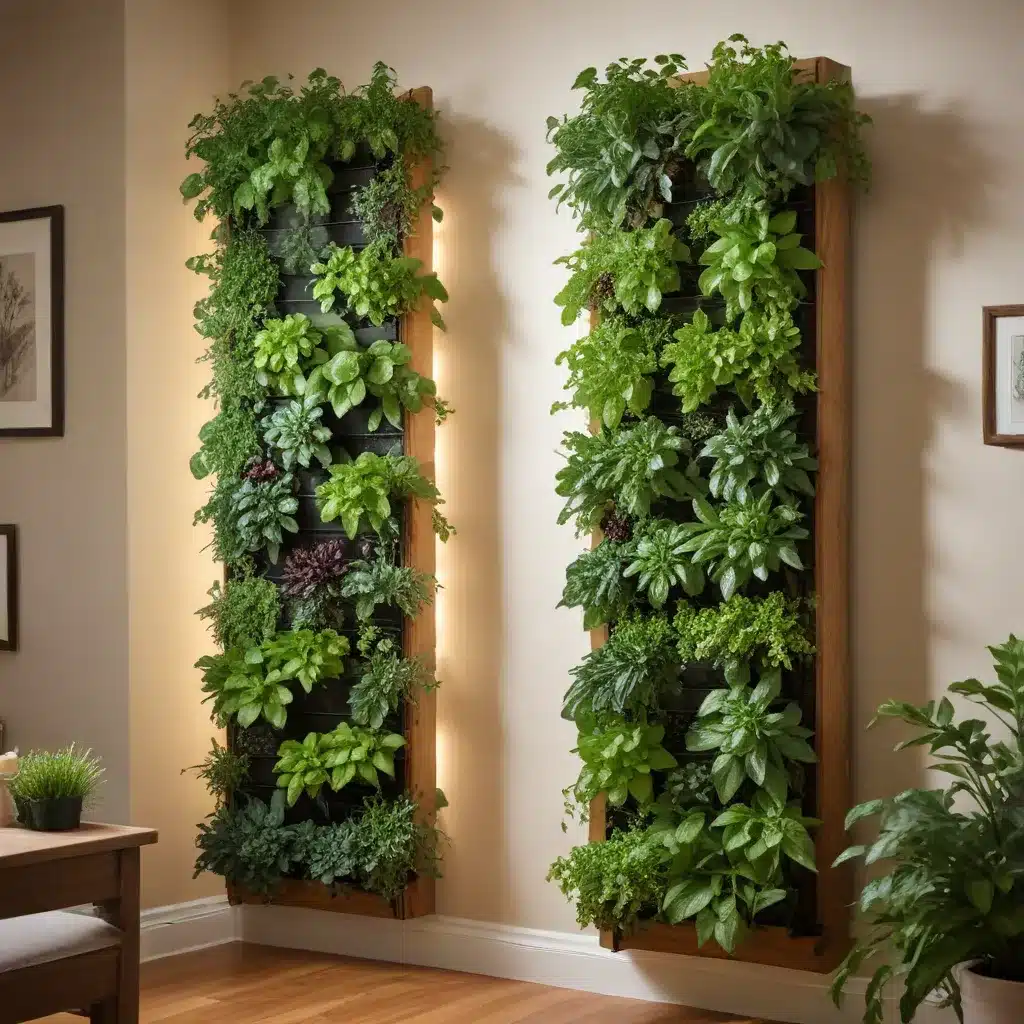 Creating an Indoor Vertical Garden Oasis for Fresh Produce