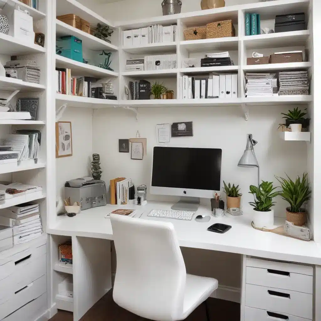 Declutter and Organize the Home Office