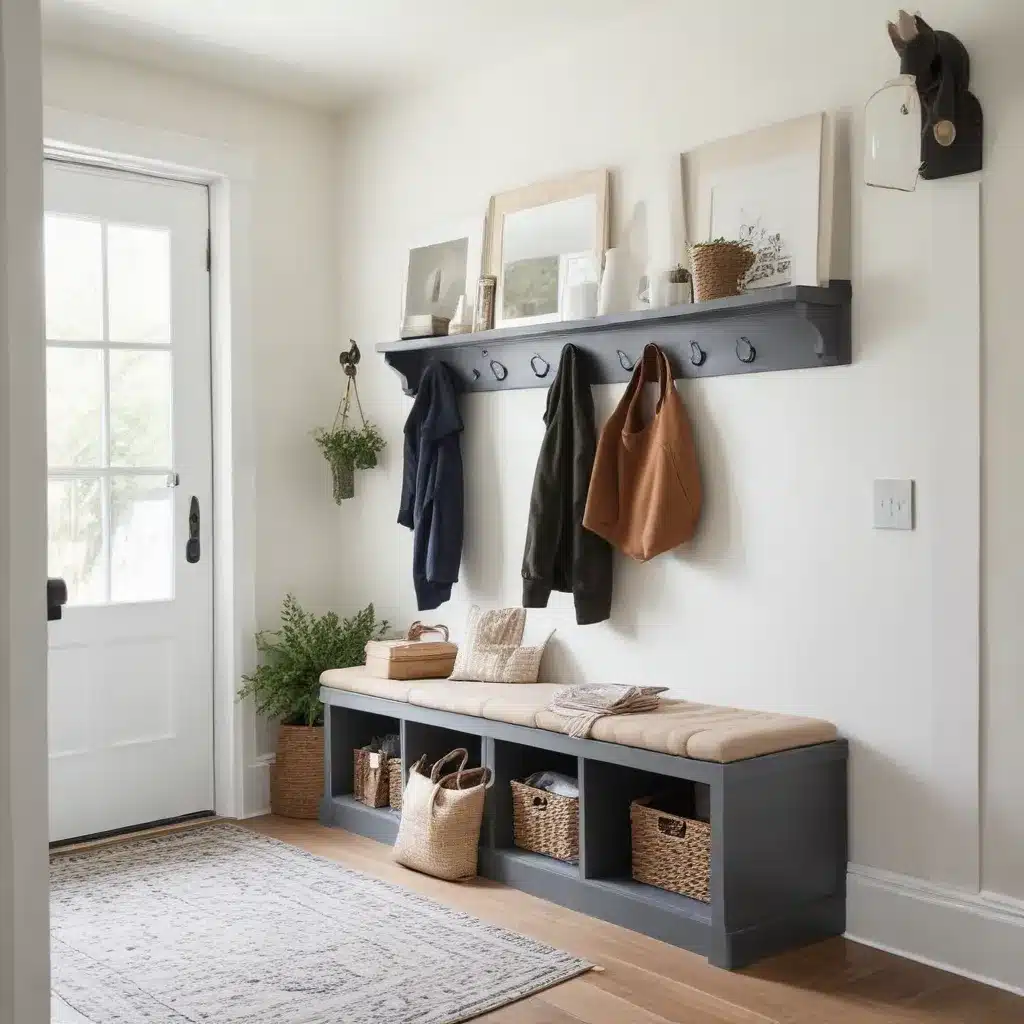 Design A Stylish And Functional Entryway With Built-In Storage