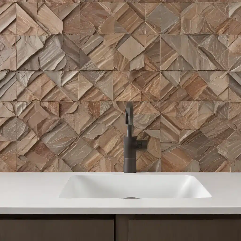 Dimensional Backsplashes: Textural Tile Statements