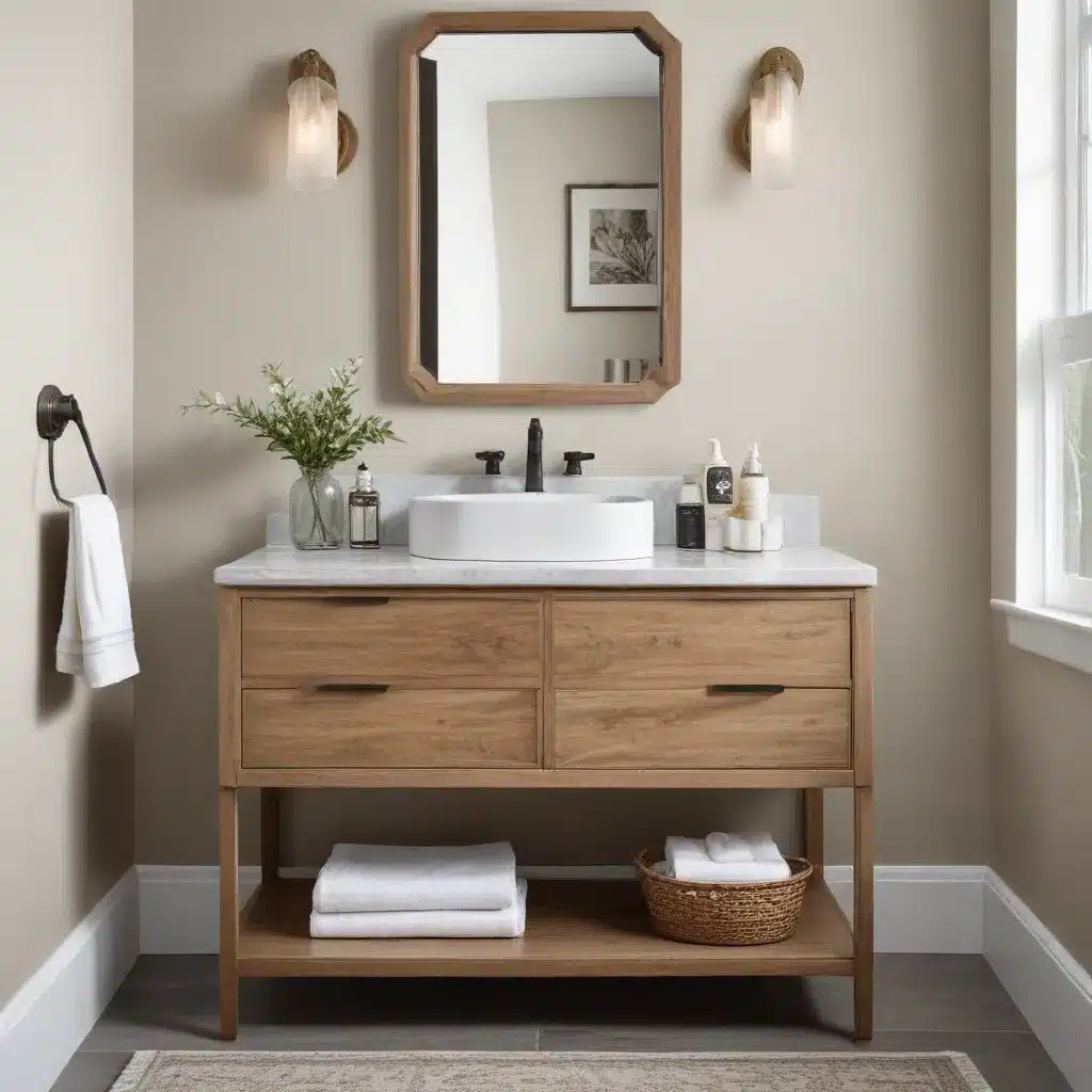 Elevated Essentials: Chic Bathroom Cabinets and Vanities with Purpose and Style