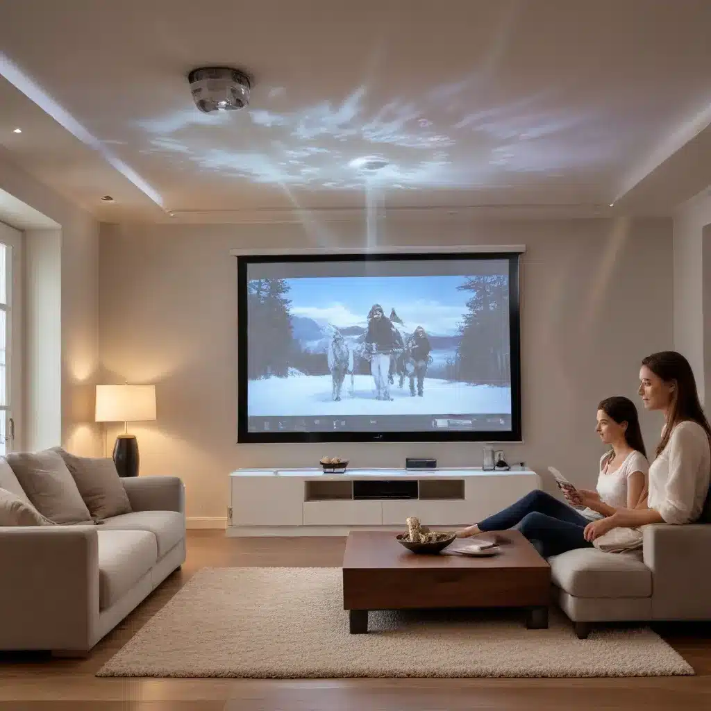 Entertain In Style With Interactive Home Projection Systems