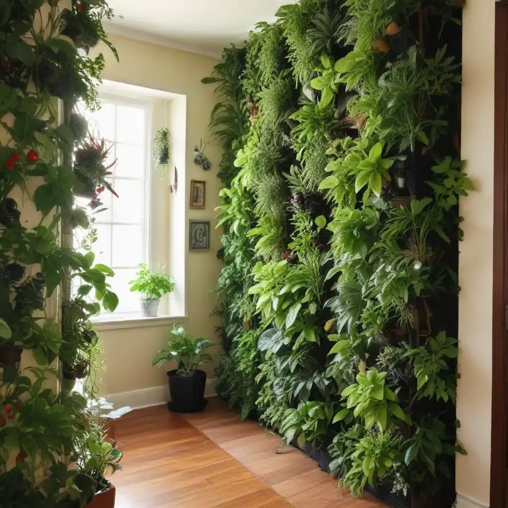 Growing an Indoor Vertical Garden Oasis