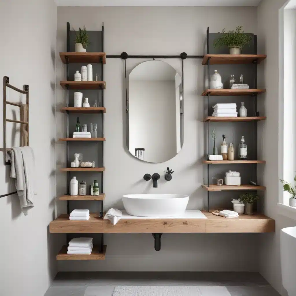 Harmonious Havens: Integrated Shelving Solutions for a Visually-Appealing Bathroom