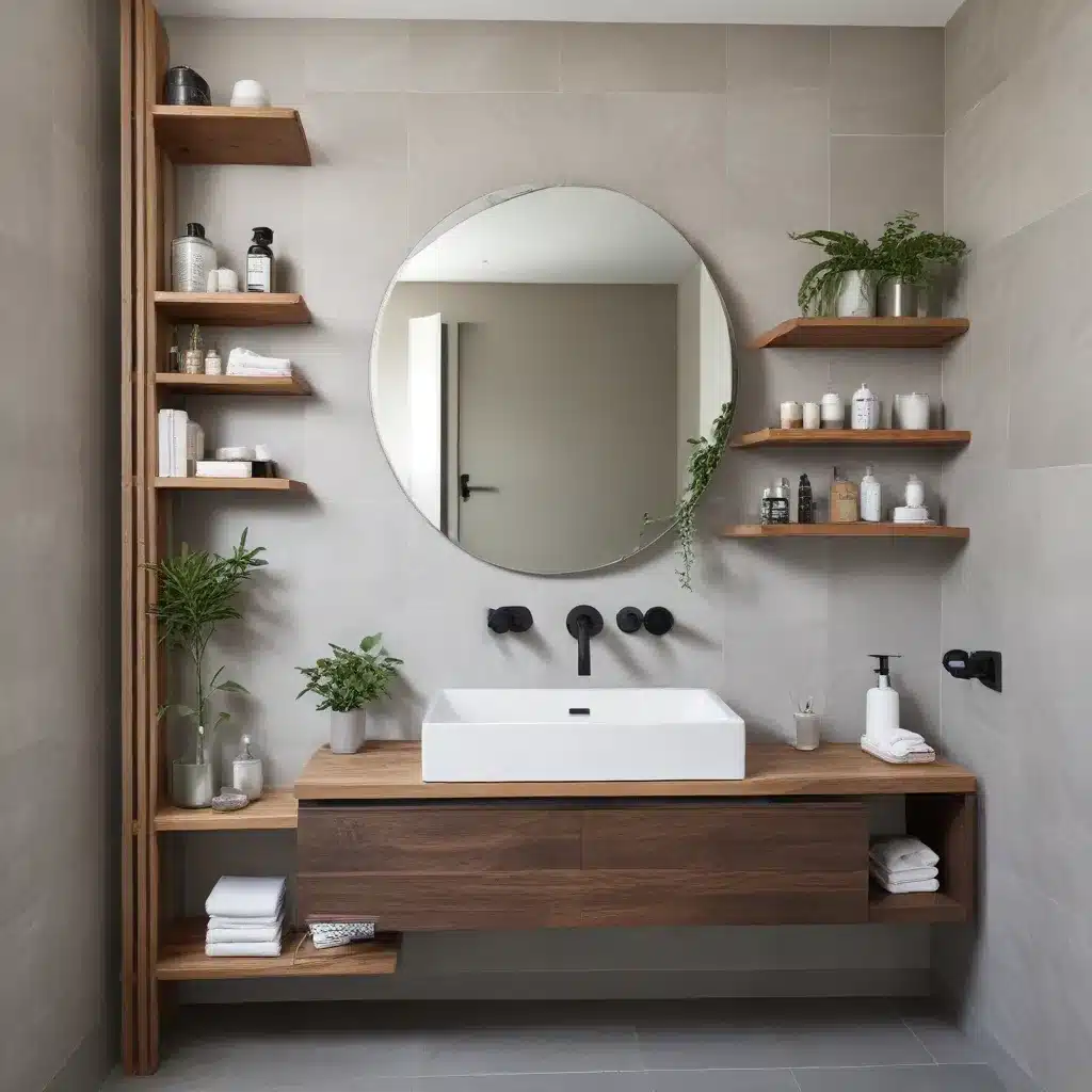 Harmonious Havens: Integrated Shelving for a Cohesive, Aesthetically-Pleasing Bathroom