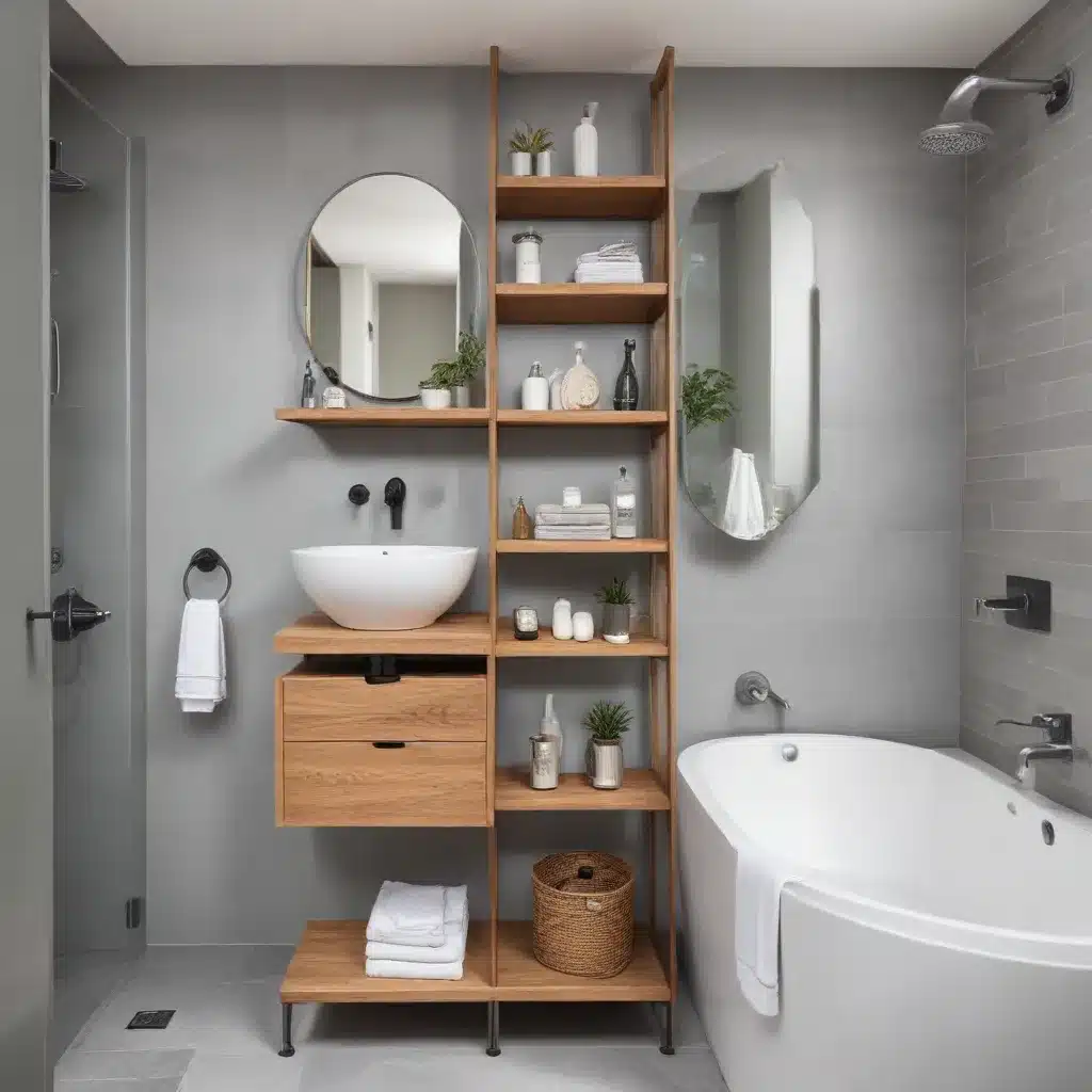 Harmonious Havens: Integrated Shelving for a Cohesive, Clutter-Free Bathroom