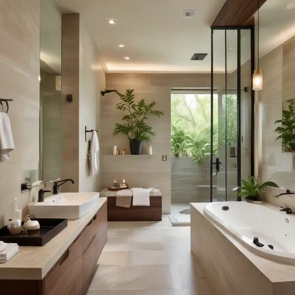 Harmonious Hideaway: Designing a Spa-Inspired Bathroom with Balanced Aesthetics