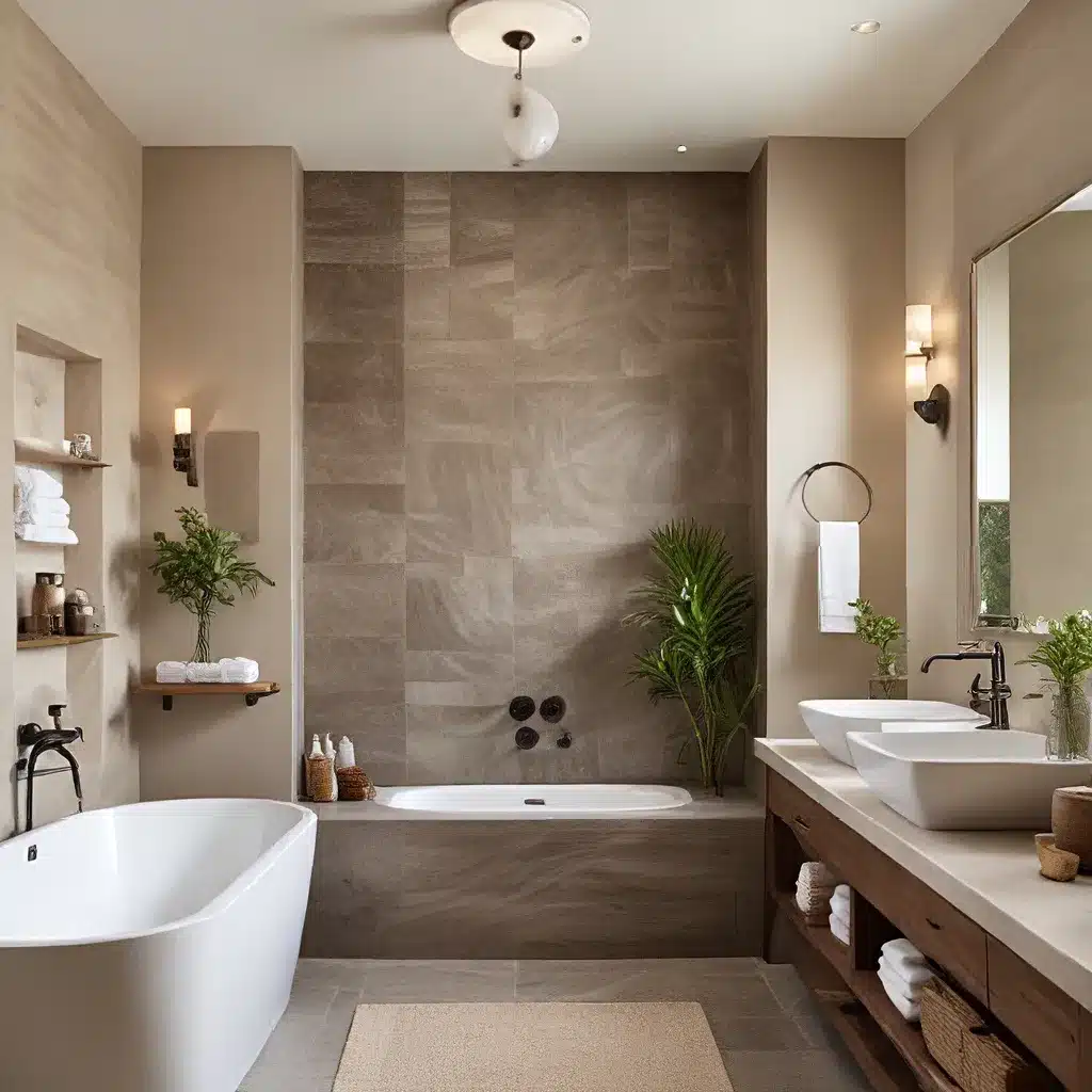 Holistic Haven: Integrating Wellness in the Spa-Inspired Bathroom