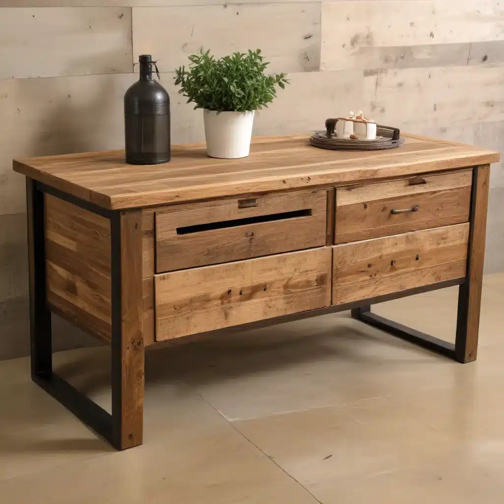 Introduce Warmth And Character With Reclaimed Wood Furnishings