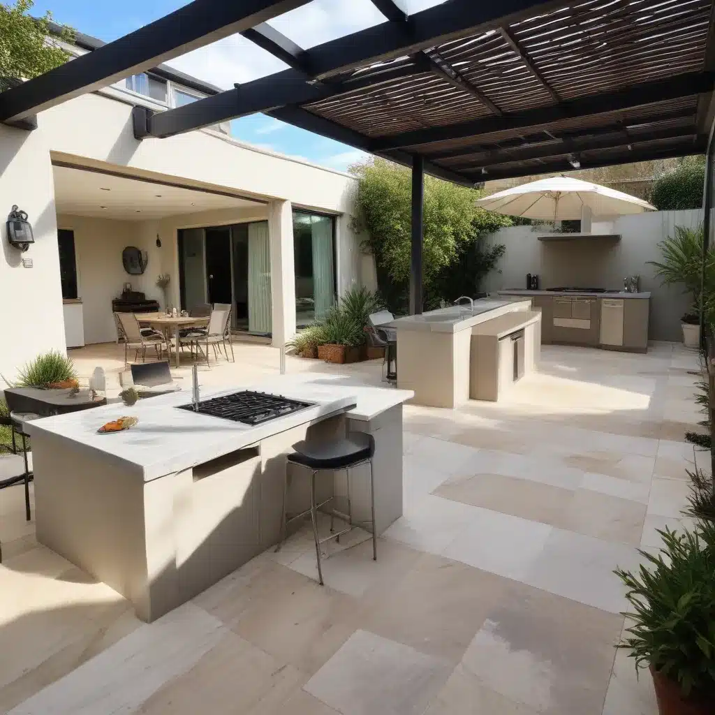 Maximise Your Outdoor Living With A Sunken Patio And Alfresco Kitchen