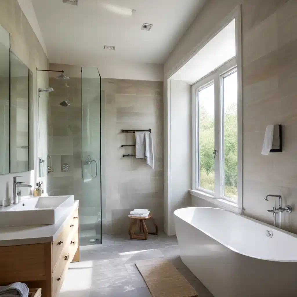 Maximize Natural Light for an Airy, Open Bathroom